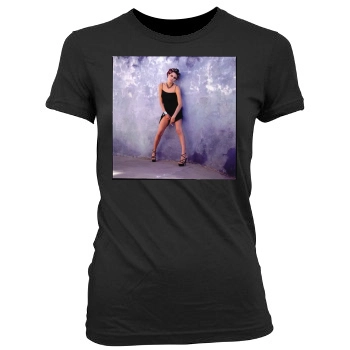 Angelina Jolie Women's Junior Cut Crewneck T-Shirt