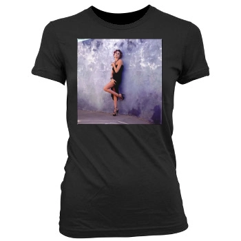 Angelina Jolie Women's Junior Cut Crewneck T-Shirt