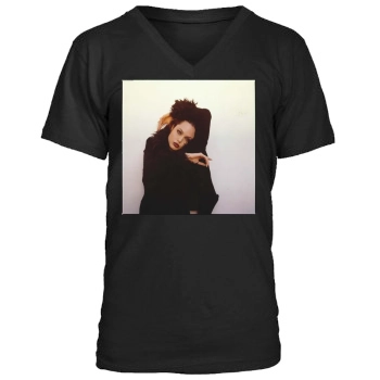 Angelina Jolie Men's V-Neck T-Shirt