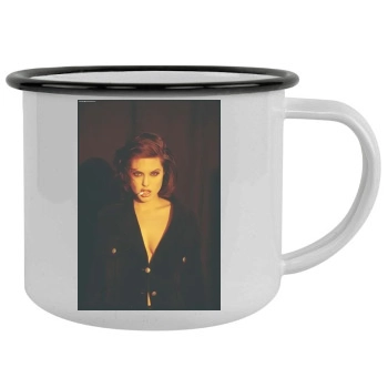 Angelina Jolie Camping Mug