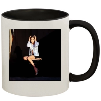 Angelina Jolie 11oz Colored Inner & Handle Mug