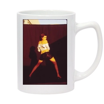 Angelina Jolie 14oz White Statesman Mug