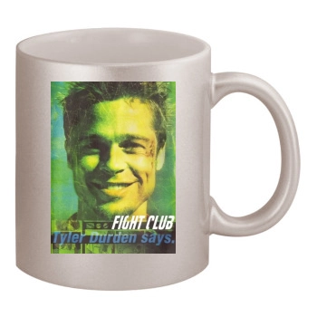 Fight Club (1999) 11oz Metallic Silver Mug