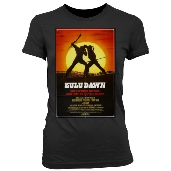 Zulu Dawn (1979) Women's Junior Cut Crewneck T-Shirt