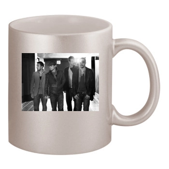 Backstreet Boys 11oz Metallic Silver Mug