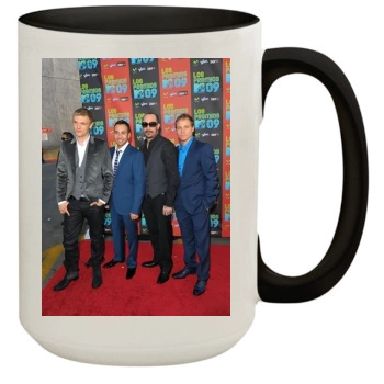 Backstreet Boys 15oz Colored Inner & Handle Mug