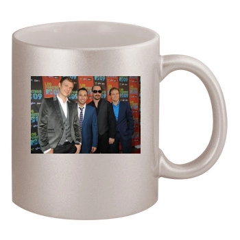 Backstreet Boys 11oz Metallic Silver Mug