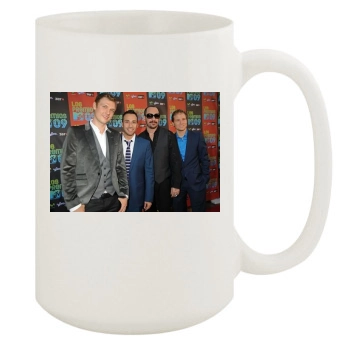 Backstreet Boys 15oz White Mug