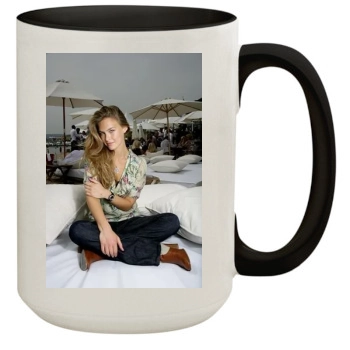 Bar Refaeli 15oz Colored Inner & Handle Mug