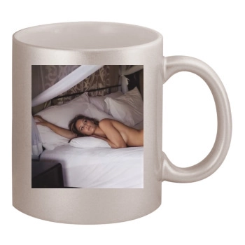 Bar Refaeli 11oz Metallic Silver Mug