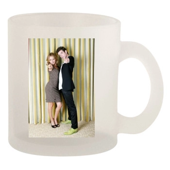 Becki Newton and Michael Urie 10oz Frosted Mug