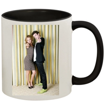 Becki Newton and Michael Urie 11oz Colored Inner & Handle Mug