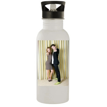 Becki Newton and Michael Urie Stainless Steel Water Bottle