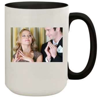 Becki Newton and Michael Urie 15oz Colored Inner & Handle Mug