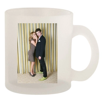 Becki Newton and Michael Urie 10oz Frosted Mug