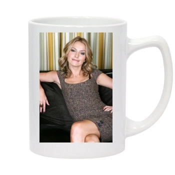 Becki Newton and Michael Urie 14oz White Statesman Mug