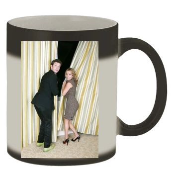 Becki Newton and Michael Urie Color Changing Mug