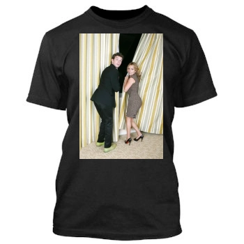 Becki Newton and Michael Urie Men's TShirt