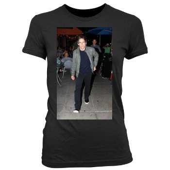 Ben Stiller Women's Junior Cut Crewneck T-Shirt