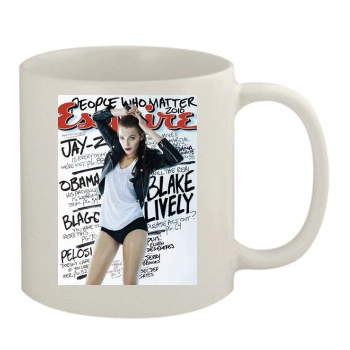 Blake Lively 11oz White Mug