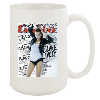 Blake Lively 15oz White Mug
