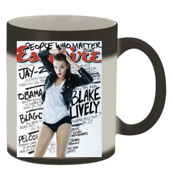 Blake Lively Color Changing Mug