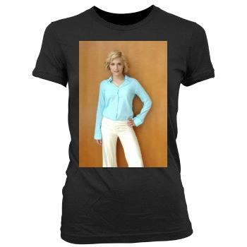 Brittany Murphy Women's Junior Cut Crewneck T-Shirt