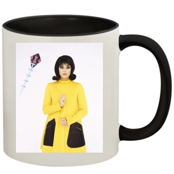 Brooke Shields 11oz Colored Inner & Handle Mug