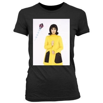 Brooke Shields Women's Junior Cut Crewneck T-Shirt