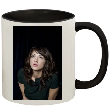 Asia Argento 11oz Colored Inner & Handle Mug