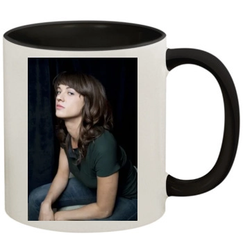 Asia Argento 11oz Colored Inner & Handle Mug