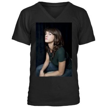 Asia Argento Men's V-Neck T-Shirt