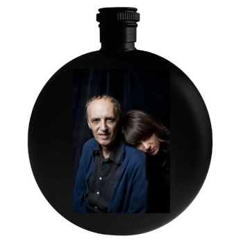 Asia Argento Round Flask