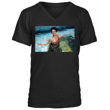 Asia Argento Men's V-Neck T-Shirt