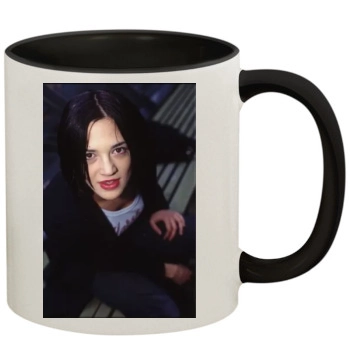 Asia Argento 11oz Colored Inner & Handle Mug