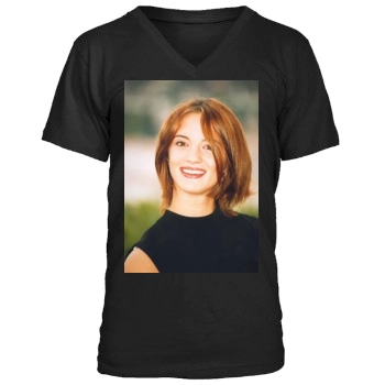 Asia Argento Men's V-Neck T-Shirt