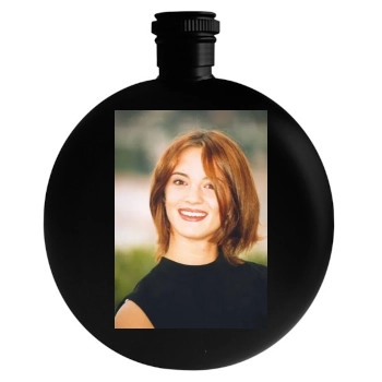 Asia Argento Round Flask