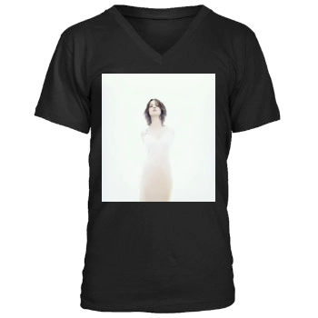 Asia Argento Men's V-Neck T-Shirt