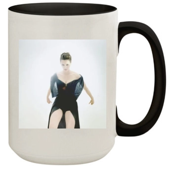 Asia Argento 15oz Colored Inner & Handle Mug