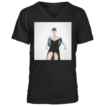 Asia Argento Men's V-Neck T-Shirt