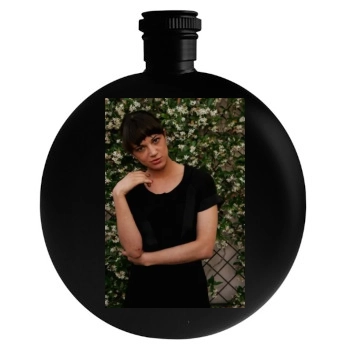 Asia Argento Round Flask