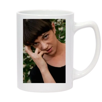 Asia Argento 14oz White Statesman Mug