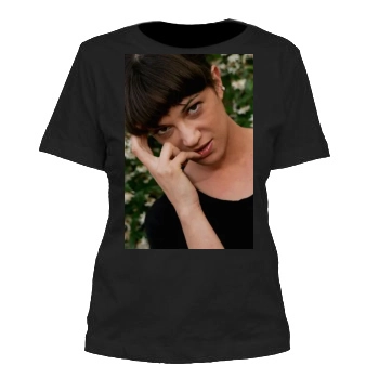 Asia Argento Women's Cut T-Shirt