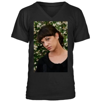 Asia Argento Men's V-Neck T-Shirt