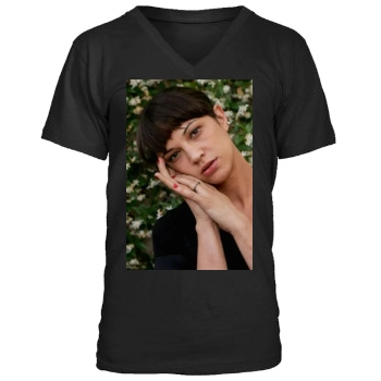 Asia Argento Men's V-Neck T-Shirt