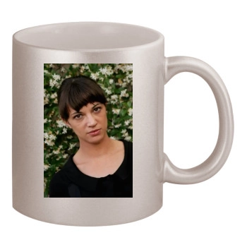 Asia Argento 11oz Metallic Silver Mug