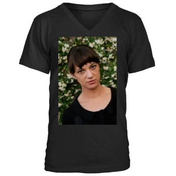 Asia Argento Men's V-Neck T-Shirt