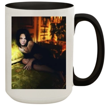 Asia Argento 15oz Colored Inner & Handle Mug