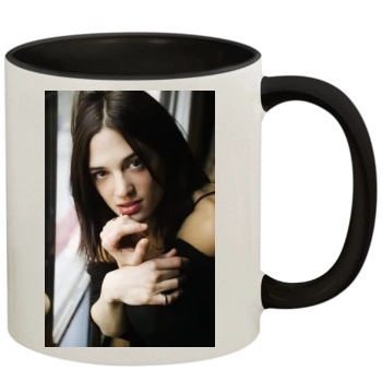 Asia Argento 11oz Colored Inner & Handle Mug