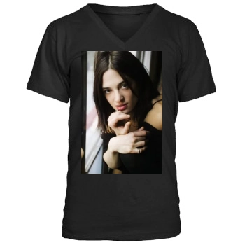 Asia Argento Men's V-Neck T-Shirt